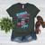 Kindergarten Is My Jam Vintage 80s Boombox Teacher Student Women's Heather T-Shirt Heather Forest