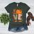 Love 2nd Grade Happy Fall Thanksgiving For 2nd Teacher For Men Women Girls Kids Women's Heather T-Shirt Heather Forest