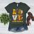 LOVE 3rd Grade Pumpkin Teacher Student Halloween Costume Women's Heather T-Shirt Heather Forest