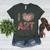 I Love Art Artist Painter Colorful Painting Art Teacher Women's Heather T-Shirt Heather Forest