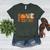 Love Preschool Happy Fall Thanksgiving Women Teacher Women's Heather T-Shirt Heather Forest Love Preschool Happy Fall Thanksgiving Women Teacher Women's Heather T-Shirt Heather Forest