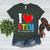 I Love STEM Student Teacher 1st Day Of School Back To School Women's Heather T-Shirt Heather Forest I Love STEM Student Teacher 1st Day Of School Back To School Women's Heather T-Shirt Heather Forest