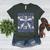 Maestra El Salvador Coquette Bow Hispanic Spanish Teacher Women's Heather T-Shirt Heather Forest
