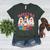 Maestra Pantasmas Conchas Teacher Mexican Halloween Women's Heather T-Shirt Heather Forest