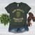 Mary Shelley's Monster Fan Club Gothic Horror Parody Women's Heather T-Shirt Heather Forest