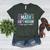 The Math Ain't Mathin Math Teacher Women's Heather T-Shirt Heather Forest The Math Ain't Mathin Math Teacher Women's Heather T-Shirt Heather Forest
