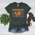 Math Nerd The Mathemachicken a Math Teacher Women's Heather T-Shirt Heather Forest Math Nerd The Mathemachicken a Math Teacher Women's Heather T-Shirt Heather Forest