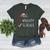 Nice Naughty Teacher Christmas List Instructor Santa Claus Men Women Women's Heather T-Shirt Heather Forest