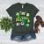 One Lucky Teacher St Patrick's Day Irish Teacher Lucky Era Women's Heather T-Shirt Heather Forest One Lucky Teacher St Patrick's Day Irish Teacher Lucky Era Women's Heather T-Shirt Heather Forest
