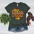 One Thankful PE Teacher Thanksgiving Fall Autumn Groovy Women's Heather T-Shirt Heather Forest One Thankful PE Teacher Thanksgiving Fall Autumn Groovy Women's Heather T-Shirt Heather Forest