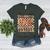 One Thankful Teacher Thanksgiving Groovy Fall Autumn Teacher Women's Heather T-Shirt Heather Forest One Thankful Teacher Thanksgiving Groovy Fall Autumn Teacher Women's Heather T-Shirt Heather Forest