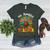 One Thankful Teacher Thanksgiving Turkey Cute Crayon Pencil Women's Heather T-Shirt Heather Forest One Thankful Teacher Thanksgiving Turkey Cute Crayon Pencil Women's Heather T-Shirt Heather Forest