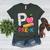 P Is For Pre K Teacher Student Pencil Apple Back To School Women's Heather T-Shirt Heather Forest P Is For Pre K Teacher Student Pencil Apple Back To School Women's Heather T-Shirt Heather Forest