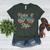 P41l Retro Kickin It 5th Grade Style Teacher Back To School For Men Women Girls Kids Women's Heather T-Shirt Heather Forest