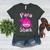 Para Shark Paraprofessional Female Teacher Women's Heather T-Shirt Heather Forest