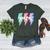 Para Squad Paraprofessional Teacher Lightning Bolt Women's Heather T-Shirt Heather Forest Para Squad Paraprofessional Teacher Lightning Bolt Women's Heather T-Shirt Heather Forest