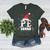 PE Squad Christmas PE Teacher Matching Xmas Women's Heather T-Shirt Heather Forest