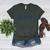 PE Teacher Cute Vintage Graphic Physical Education Teacher Women's Heather T-Shirt Heather Forest