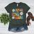 Peace Love Books Bookworm Librarian Reading Teacher Groovy Women's Heather T-Shirt Heather Forest Peace Love Books Bookworm Librarian Reading Teacher Groovy Women's Heather T-Shirt Heather Forest