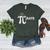 Pirate Pi Math Pie Halloween Costume Teacher Men Women Women's Heather T-Shirt Heather Forest Pirate Pi Math Pie Halloween Costume Teacher Men Women Women's Heather T-Shirt Heather Forest