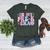 In My Pre K Era Groovy Back To School First Day Teacher Kids Women's Heather T-Shirt Heather Forest In My Pre K Era Groovy Back To School First Day Teacher Kids Women's Heather T-Shirt Heather Forest