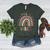 Pre K Vibes Back To School Student Teacher Women's Heather T-Shirt Heather Forest Pre K Vibes Back To School Student Teacher Women's Heather T-Shirt Heather Forest