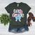 Preppy Fifth Grade Teacher Blue Floral Coquette Pencil Bow Women's Heather T-Shirt Heather Forest Preppy Fifth Grade Teacher Blue Floral Coquette Pencil Bow Women's Heather T-Shirt Heather Forest