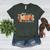 Preppy One Thankful Teacher Coquette Thanksgiving Teacher Women's Heather T-Shirt Heather Forest Preppy One Thankful Teacher Coquette Thanksgiving Teacher Women's Heather T-Shirt Heather Forest