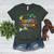 Progress Over Perfection Caterpillar Teacher Back To School Women's Heather T-Shirt Heather Forest