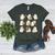 Pumpkin Pi Math Teacher Geek Women's Heather T-Shirt Heather Forest Pumpkin Pi Math Teacher Geek Women's Heather T-Shirt Heather Forest