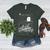 Read In Peace Skeleton Halloween Book Reading Spooky Teacher Women's Heather T-Shirt Heather Forest