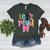 Lets Read Reading Teacher Back To School Literacy Pencil Bow Women's Heather T-Shirt Heather Forest Lets Read Reading Teacher Back To School Literacy Pencil Bow Women's Heather T-Shirt Heather Forest