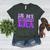 In My Retirement Era Groovy Retired Teacher 2025 Women Women's Heather T-Shirt Heather Forest