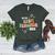 Retro Boho Math Science Professor In My STEM Teacher Era Women's Heather T-Shirt Heather Forest Retro Boho Math Science Professor In My STEM Teacher Era Women's Heather T-Shirt Heather Forest