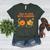 Retro Fall In Love With Learning Autumn Pumpkin Teacher Women's Heather T-Shirt Heather Forest Retro Fall In Love With Learning Autumn Pumpkin Teacher Women's Heather T-Shirt Heather Forest