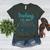Retro Groovy Teaching Is My Super Power Teacher's Present Men Women Women's Heather T-Shirt Heather Forest