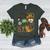 Retro Howdy Pre-K Back To School Western Teacher Women's Heather T-Shirt Heather Forest Retro Howdy Pre-K Back To School Western Teacher Women's Heather T-Shirt Heather Forest