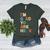 Retro I’m Glad You Are Here Women Men Teacher Women's Heather T-Shirt Heather Forest