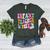 Retro Infant Teacher Vibes Women Daycare Teacher Women's Heather T-Shirt Heather Forest Retro Infant Teacher Vibes Women Daycare Teacher Women's Heather T-Shirt Heather Forest