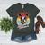 Retro Life Is Better With Boston Terrier Mom Dog Lover Women's Heather T-Shirt Heather Forest