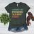Retro Scientist Warning May Talk About Science Teacher Women's Heather T-Shirt Heather Forest Retro Scientist Warning May Talk About Science Teacher Women's Heather T-Shirt Heather Forest