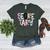 Retro Secretary Back To School Teacher Appreciation Women's Heather T-Shirt Heather Forest Retro Secretary Back To School Teacher Appreciation Women's Heather T-Shirt Heather Forest