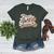 Retro Sunset Fifth Grade Teacher & Student Back To School Women's Heather T-Shirt Heather Forest Retro Sunset Fifth Grade Teacher & Student Back To School Women's Heather T-Shirt Heather Forest