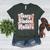 Retro Vintage Every Student Matters Teacher Paraprofessional Women's Heather T-Shirt Heather Forest