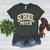 Retro Wildflower School Psych Teacher School Psychologist Women's Heather T-Shirt Heather Forest