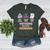 Rock Paper Scissors Teacher Librarian Nothing Beats Reading Women's Heather T-Shirt Heather Forest Rock Paper Scissors Teacher Librarian Nothing Beats Reading Women's Heather T-Shirt Heather Forest