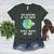 Rotation Of The Earth Makes My Day Science Teacher Earth Day Women's Heather T-Shirt Heather Forest