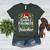 Santa's Favorite Dance Teacher Shirt Christmas Pajama Women's Heather T-Shirt Heather Forest