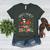 Santa's Favorite Music Teacher Christmas Santa Hat Matching Women's Heather T-Shirt Heather Forest Santa's Favorite Music Teacher Christmas Santa Hat Matching Women's Heather T-Shirt Heather Forest