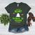 Scary Physical Education Ed Teacher Costume Halloween Easy Women's Heather T-Shirt Heather Forest